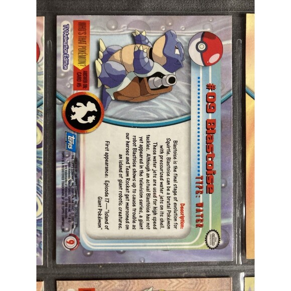 Topps Pokemon TV Animation Series 11 Card Set (1999) • Charizard • Exc. Cond. - Picture 16 of 16